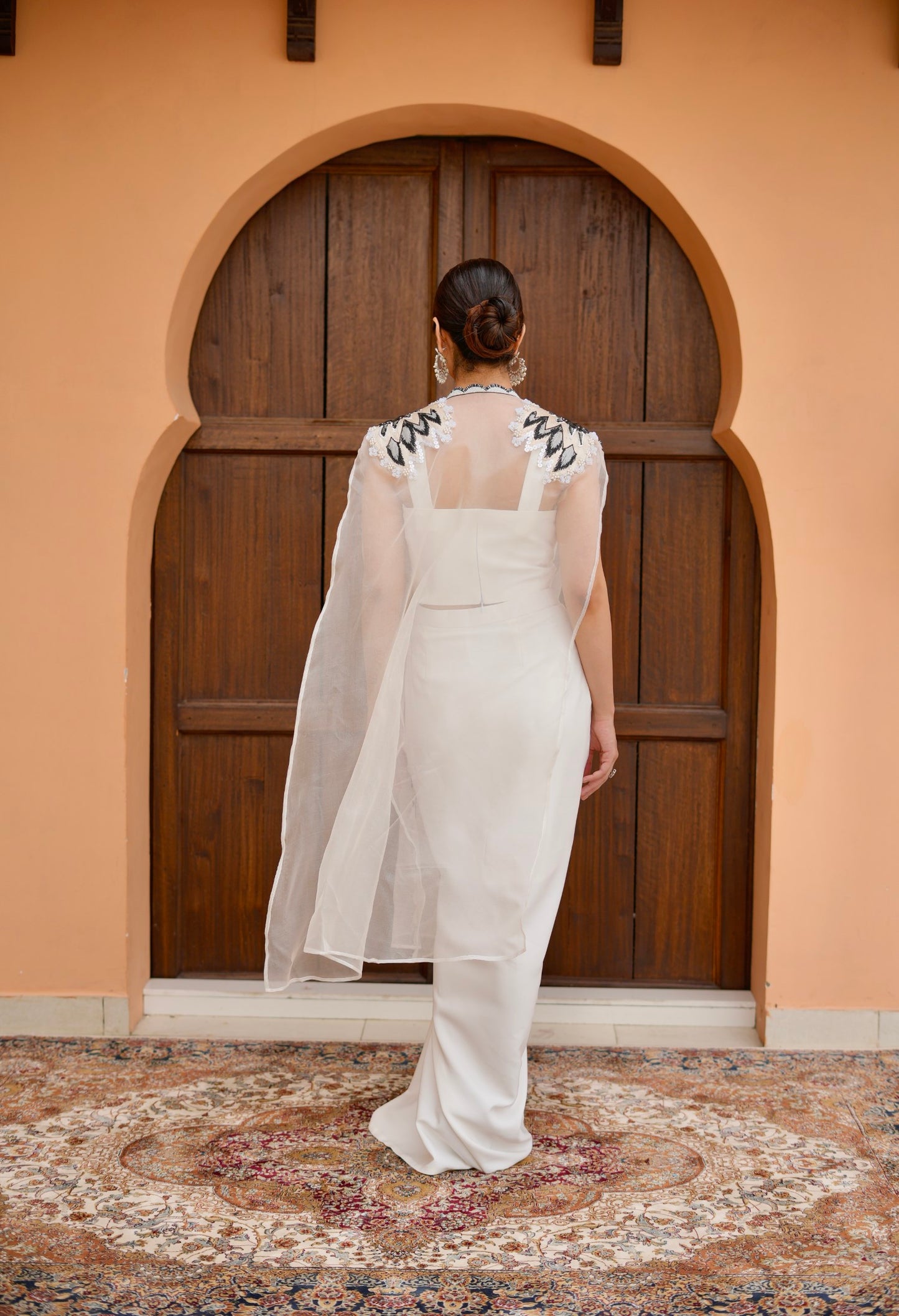 Off White Indowestern