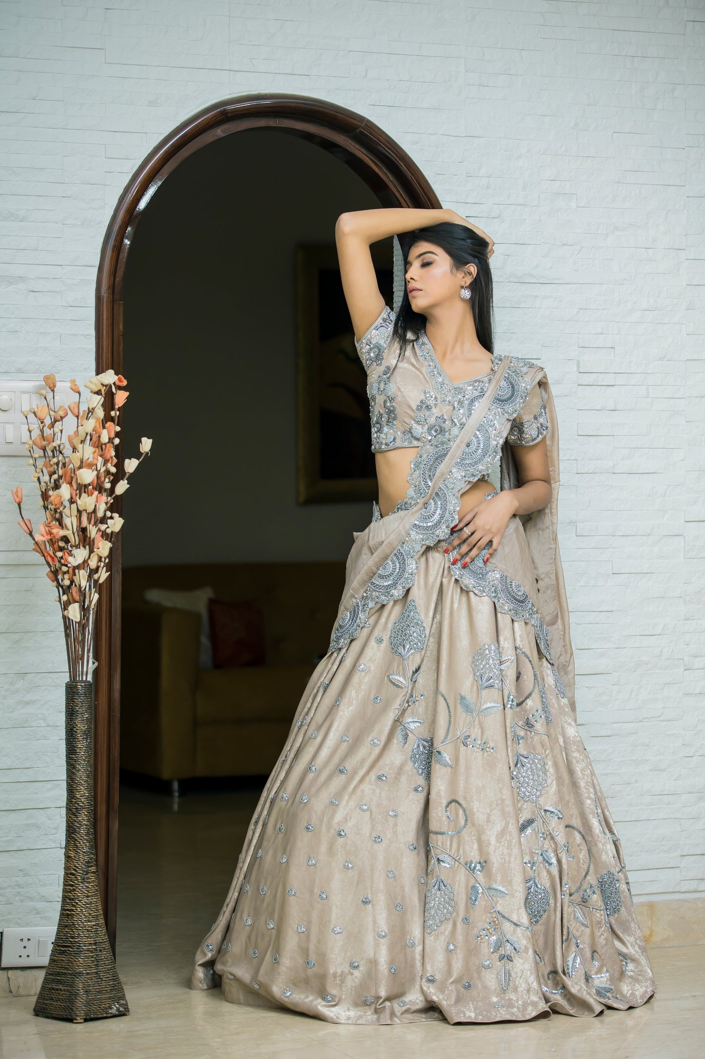 Mrignayani lehenga