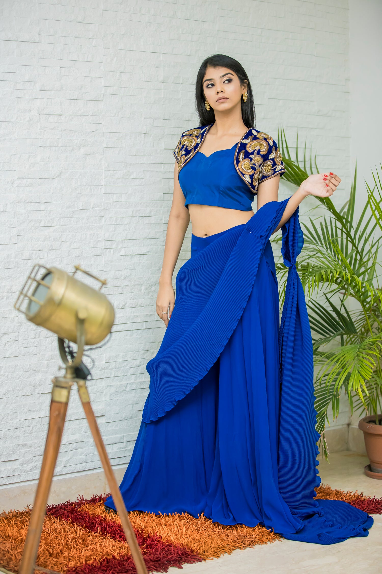 Plazo and Pant Saree
