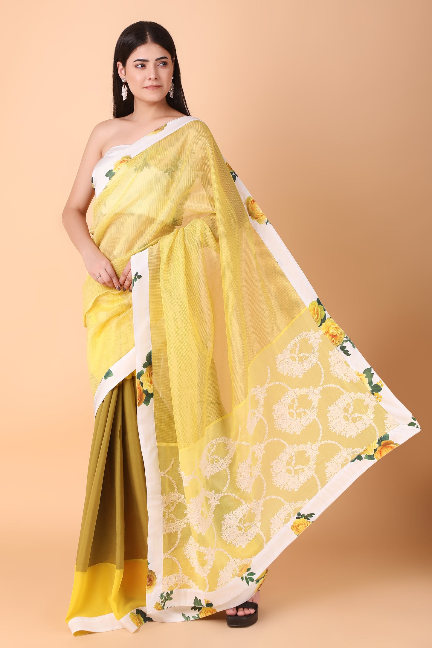 Yellow Saree