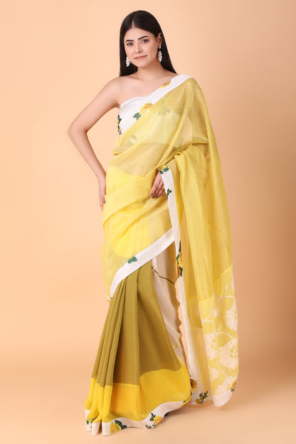 Yellow Saree