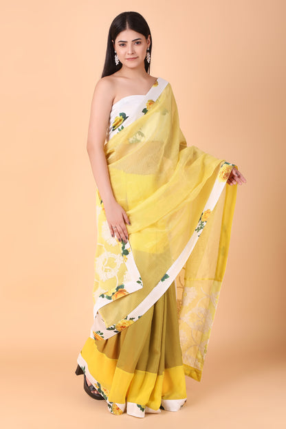 Yellow Saree
