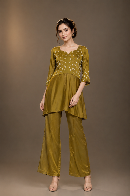 GREEN CO-ORD SET