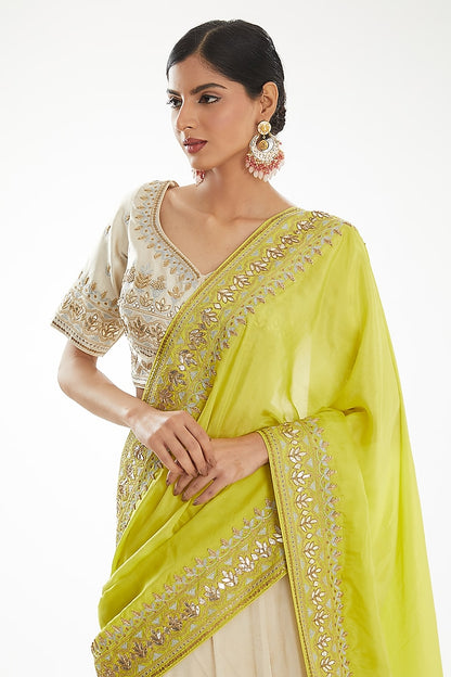 Gotta work saree