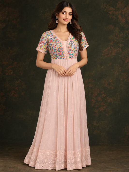 PINK ANARKALI