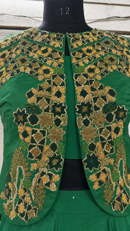 3 PC INDODRAPEWESTERN WITH